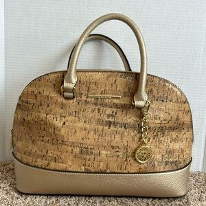 Anne Klein faux cork purse.
